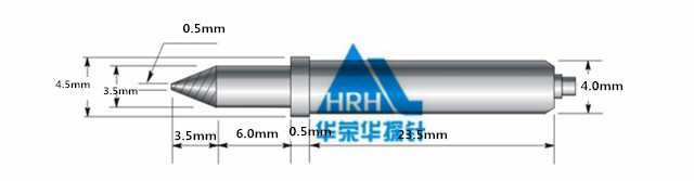 GP-11S、定位針、探針外徑為4.5mm ，長(zhǎng)度為35.5mm、ICT測(cè)試針、功能夾具定位針、測(cè)試針、五金配件
